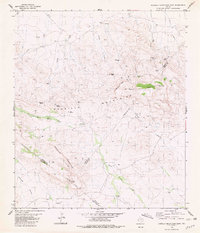 Barrilla Mountains East 1980 topographic map thumbnail