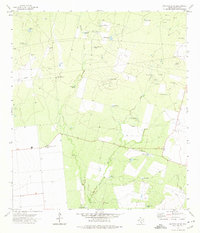 Batesville SW 1972 topographic map thumbnail