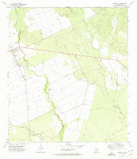 Batesville 1972 topographic map preview