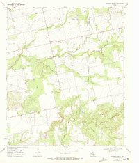 Baumann School 1969 topographic map thumbnail