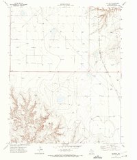 Bautista 1971 topographic map thumbnail