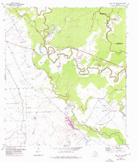 Bay City NE 1952 topographic map thumbnail