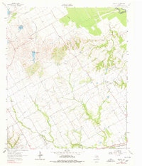 Bazette 1962 topographic map preview
