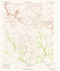 Beal Hollow 1969 topographic map thumbnail