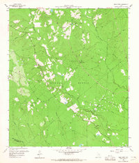 Bear Creek 1958 topographic map thumbnail