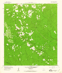 Bear Creek 1958 topographic map thumbnail