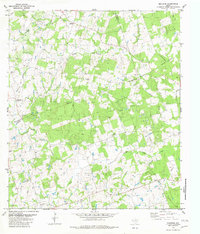 Beaukiss 1982 topographic map thumbnail