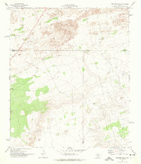 Bedford Ranch 1971 topographic map thumbnail
