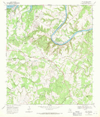 Bee Cave 1968 topographic map thumbnail