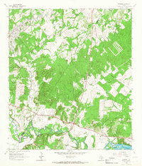 Belmont 1964 topographic map preview