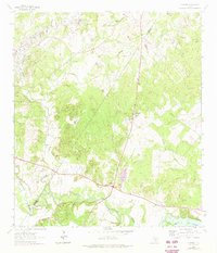 Belmont 1964 topographic map thumbnail