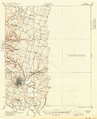 Belton 1931 topographic map thumbnail