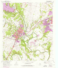 Belton 1965 topographic map thumbnail