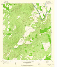 Bend 1959 topographic map thumbnail