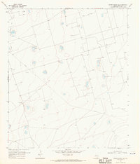 Benge Corner SE 1968 topographic map preview