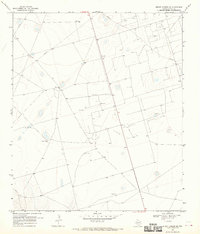Benge Corner SW 1968 topographic map thumbnail
