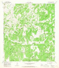 Bergheim 1964 topographic map thumbnail