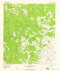 Bernardo 1958 topographic map thumbnail