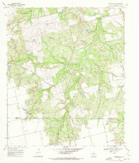 Bernecker 1969 topographic map thumbnail