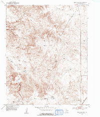 Berry Sand Draw 1953 topographic map thumbnail