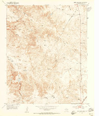 Berry Sand Draw 1953 topographic map thumbnail