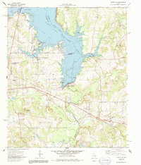 Berryville 1973 topographic map thumbnail