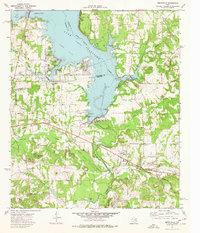 Berryville 1973 topographic map thumbnail