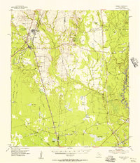 Bessmay topographic map thumbnail