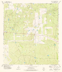 Biel Lake NE 1974 topographic map thumbnail