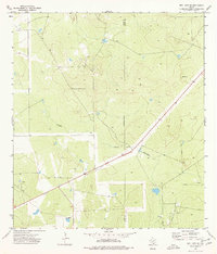 Biel Lake SE 1974 topographic map thumbnail