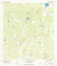 Biel Lake South 1974 topographic map thumbnail