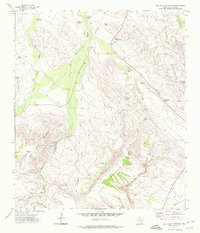 Big Aguja Mountain 1972 topographic map thumbnail
