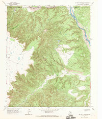 Big Betty Reservoir 1965 topographic map thumbnail