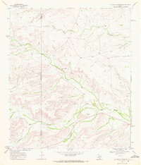 Big Canyon Ranch NE 1969 topographic map thumbnail