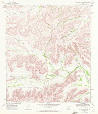 Big Canyon Ranch SW 1969 topographic map thumbnail