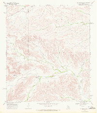 Big Canyon Ranch 1969 topographic map thumbnail
