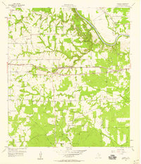 Borden 1957 topographic map thumbnail
