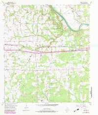 Borden 1957 topographic map thumbnail