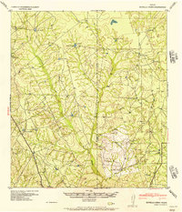 Botella Creek topographic map thumbnail