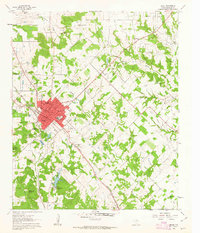 Bowie 1961 topographic map thumbnail