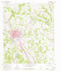 Bowie 1961 topographic map thumbnail