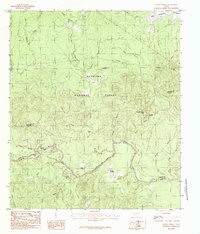 Boykin Spring 1984 topographic map thumbnail