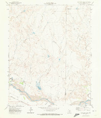 Boys Ranch East 1971 topographic map thumbnail