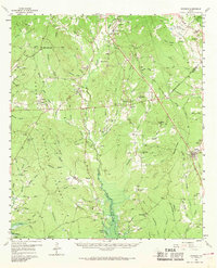 Bronson 1958 topographic map thumbnail