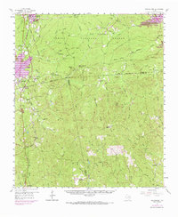 Brookeland topographic map thumbnail