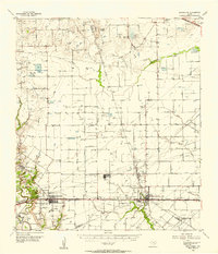 Brookshire 1955 topographic map thumbnail