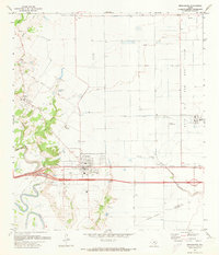 Brookshire 1971 topographic map thumbnail