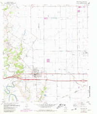 Brookshire 1971 topographic map thumbnail