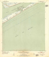 Brown Cedar Cut 1952 topographic map thumbnail