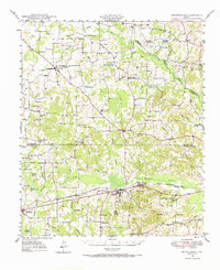 Brownsboro 1948 topographic map thumbnail